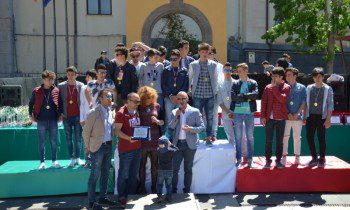 GLI ALLIEVI PREMIATI DALLA PRESIDENTE FIGC CATANIA