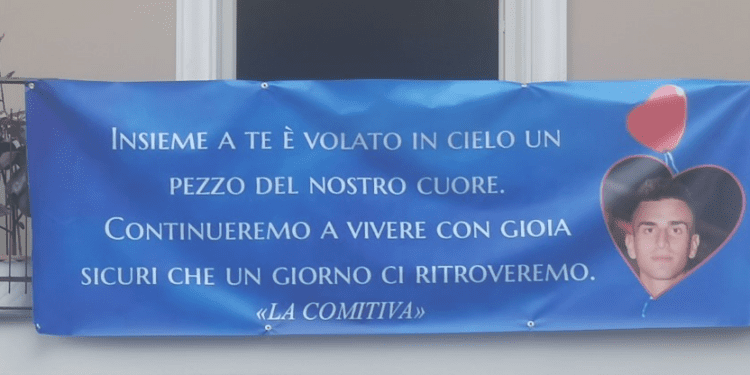 BRONTE: «CON TE ORA E’ IN CIELO UN PEZZO DEL NOSTRO CUORE»