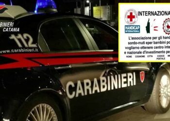 CATANIA: DENUNCIATA 38ENNE, CHIEDEVA SOLDI PER ASSOCIAZIONI FITTIZIE
