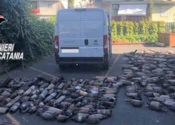 S. A. LI BATTIATI: DUE NAPOLETANI FERMATI CON 366 CATALIZZATORI NEL FURGONE