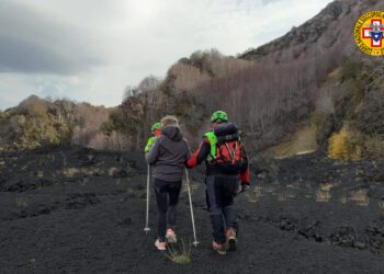 ETNA: RECUPERATA TURISTA BRASILIANA DISPERSA – LE FOTO E IL VIDEO