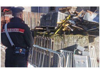 CESARO’: DISCARICA ABUSIVA SCOPERTA DAI CARABINIERI, DENUNCIATO 31ENNE