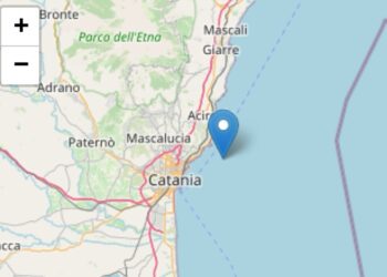 CATANIA: FORTE SCOSSA DI TERREMOTO