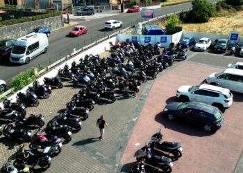 BRONTE: GRANDE SUCCESSO PER IL RADUNO “T-MAX” – LE FOTO