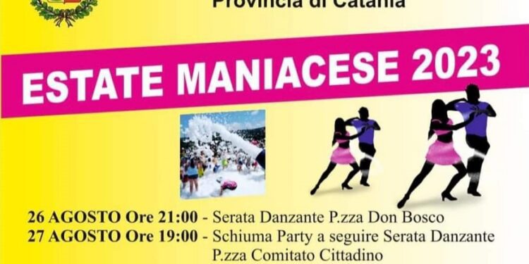 MANIACE: 4 SERE PER FESTEGGIARE L’ESTATE