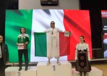 BRONTE: SILVIA BONACCORSO SUL PODIO AI MONDIALI DI KUMITE IN SERBIA – LE FOTO