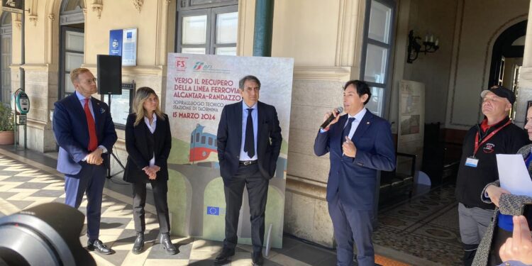 FERROVIA VALLE ALCANTARA, A BREVE 3 KM, IN FUTURO SI ARRIVERA’ ALLE GOLE