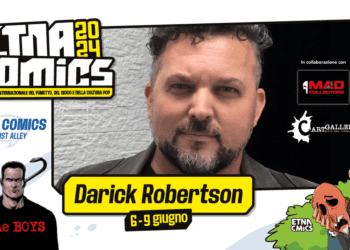 DARICK W. ROBERTSON A ETNA COMICS 2024