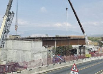 BRONTE: VARATO IL VIADOTTO GRANATELLO LA SS 284 SI AVVICINA AL TRAGUARDO