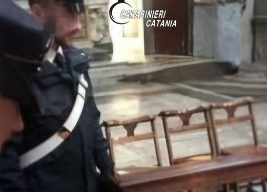 CATANIA: DENUNCIATO UOMO CHE RUBA 300 EURO AL PARROCO