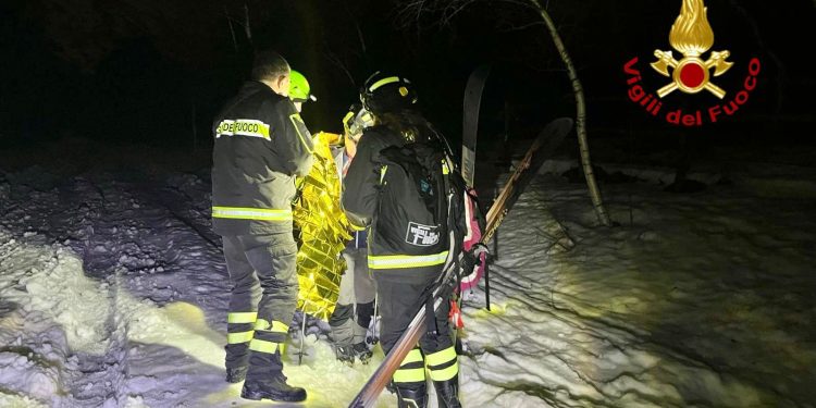 LINGUAGLOSSA, DUE ESCURSIONISTI IN DIFFICOLTA’ SONO STATI RECUPERATI SUL VERSANTE NORD DELL’ETNA