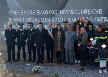 MALETTO: IN VIA PIANO CARMINE IL MURALES CHE RAFFIGURA GIOVANNI FALCONE
