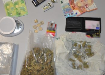 ADRANO, DUE PUSHER ARRESTATI DALLA POLIZIA DI STATO: IN CASA TROVATE MARIJUANA E DUE TARTARUGHE DI UNA SPECIE PROTETTA