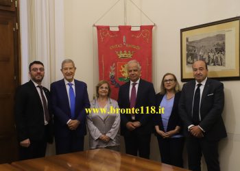 RANDAZZO: PIANTEDOSI, MUSUMECI E IL PREFETTO IN VISITA AL COMUNE